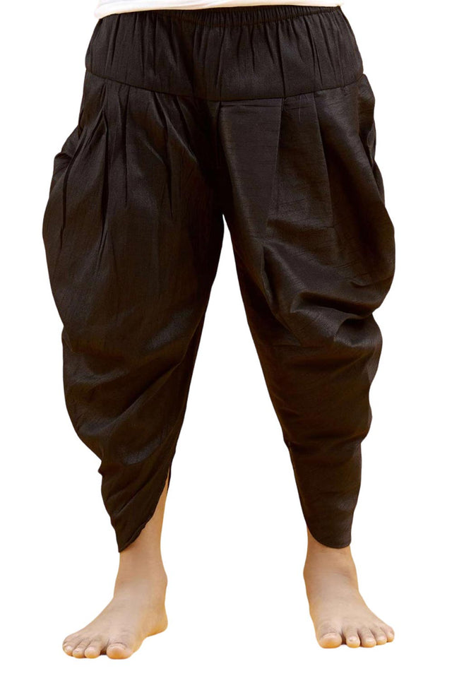 Boys Maroon Silk Neck Embroidered Kurta Pajama Set