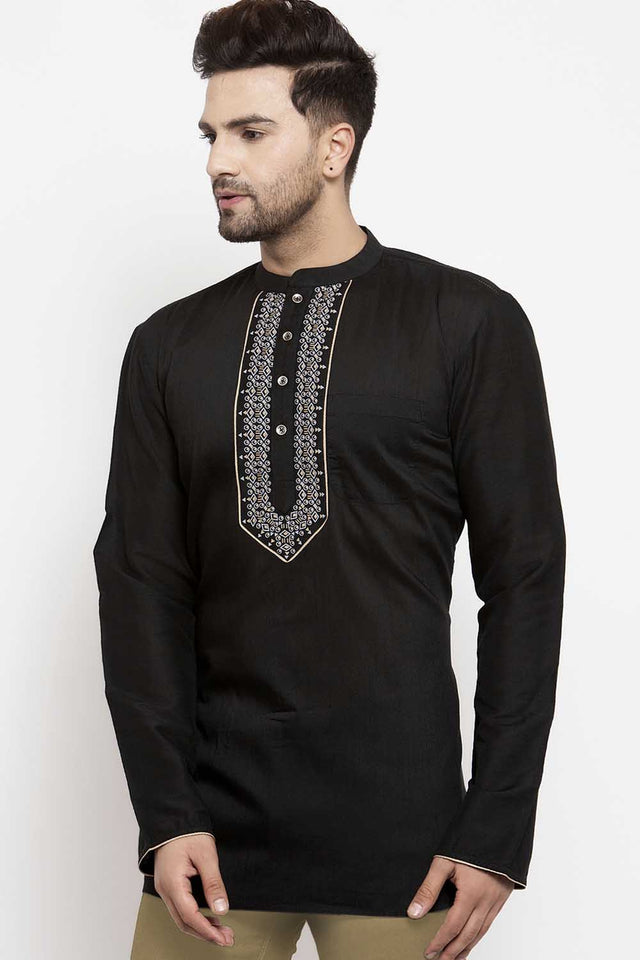 Short Kurta With Collar