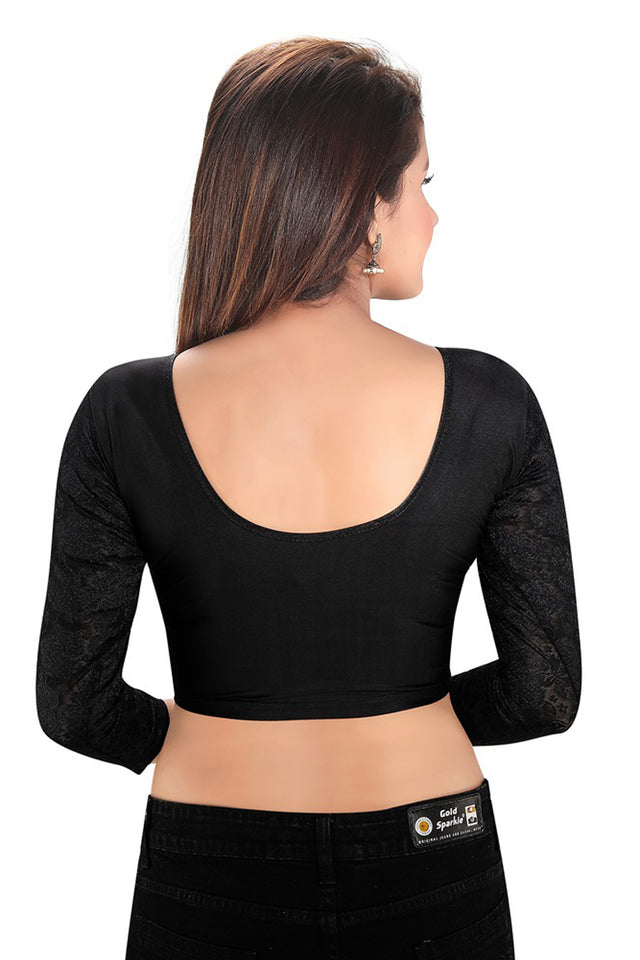 Shimmer Blouse In Black