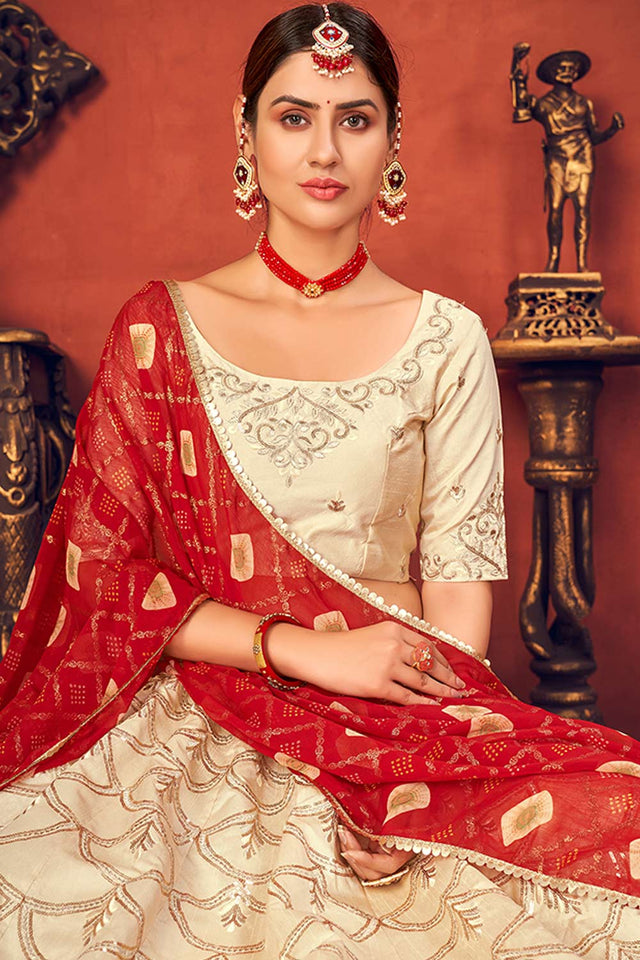 Shop Un-Stitched Ghagra Choli Online