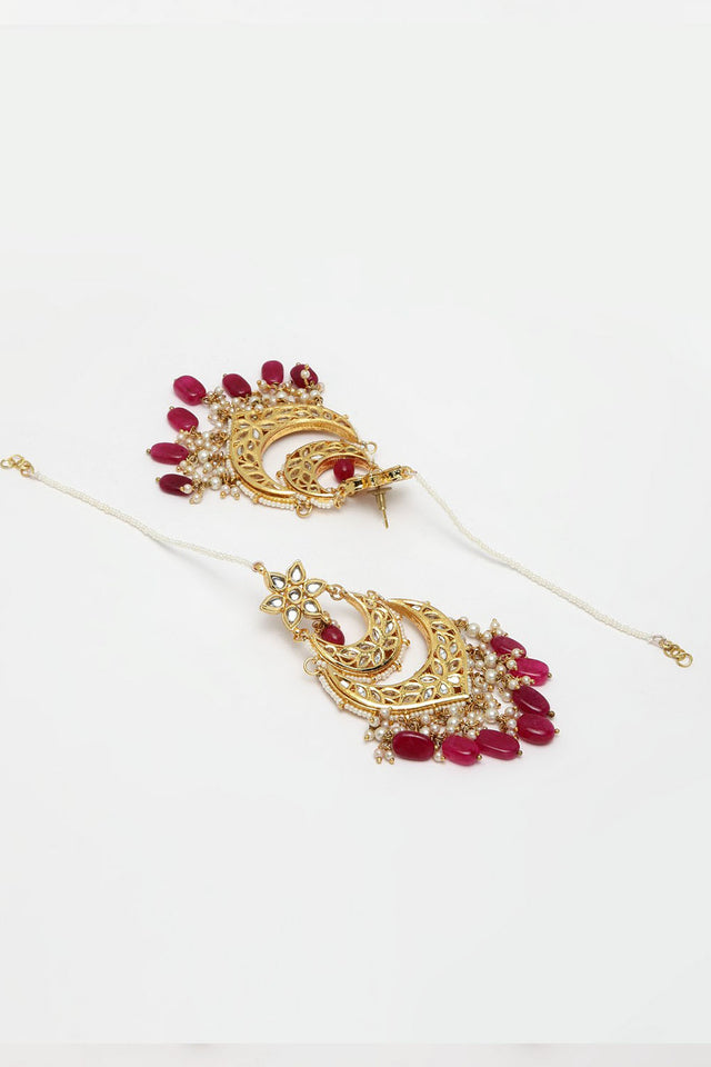 Buy Women's Sterling Silver Chandbali Earrings Online