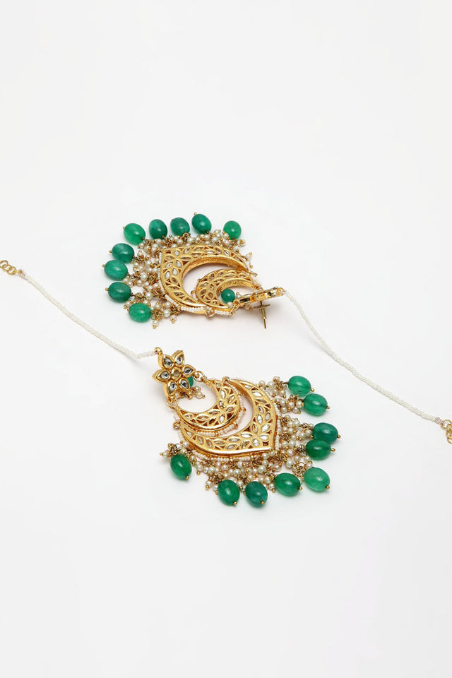 Buy Women's Sterling Silver Chandbali Earrings Online