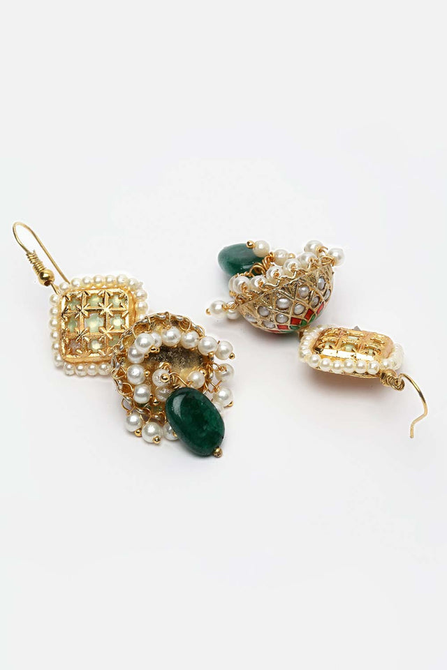 Buy Women's Sterling Silver Choker Set in Multi Color Online - Side