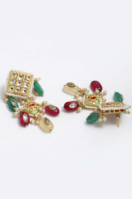 Buy Women's Sterling Silver Choker Set in Multi Color - Zoom in