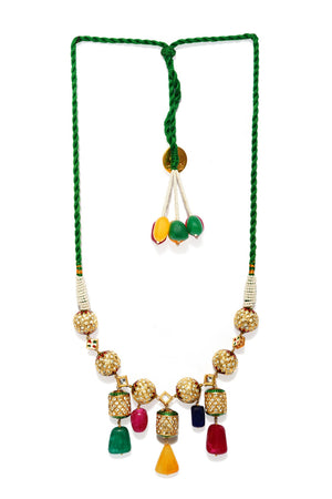 Women's Silver Necklace In Gold