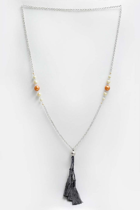 Buy Women's Copper Necklace in Grey - Front