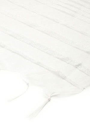 Buy Organza Woven Dupatta in White Online - Front