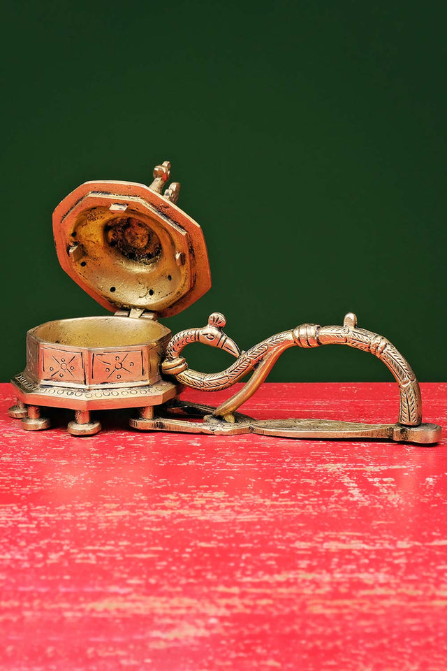 Brass Dhoop Incense Holder