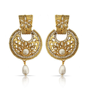  Alloy Chandbali Earring Women's Online 