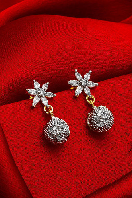 Buy Women's Alloy Drop Earrings in Gold and Silver Online