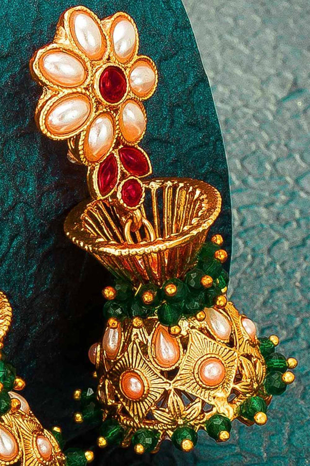 Shop Exclusive Designer Gold Earring Online