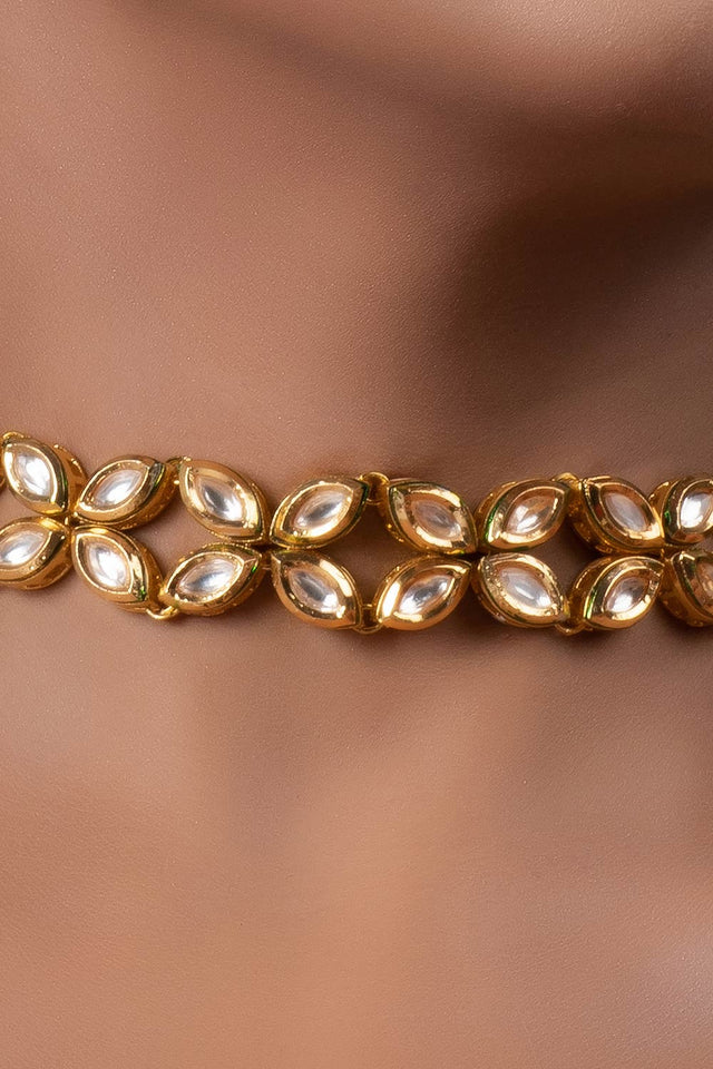 Handcrafted Kundan Choker (FEMCH003)
