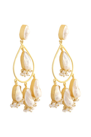 Baroque Statement Earrings (FEMCJ004)