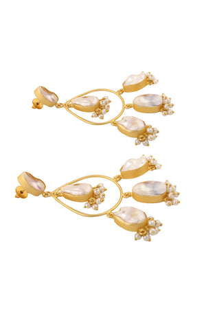 Baroque Statement Earrings (FEMCJ004)