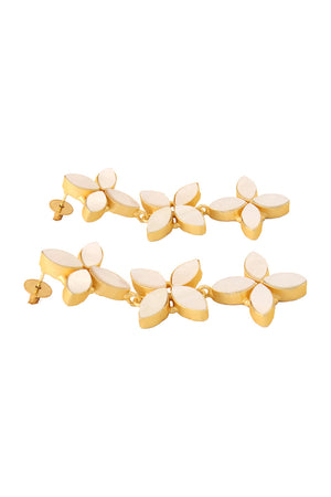 Mother Of Pearl Earrings (FEMCJ011)