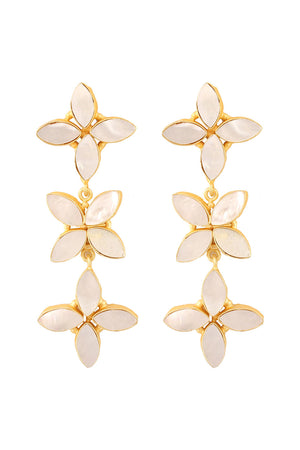 Mother Of Pearl Earrings (FEMCJ011)