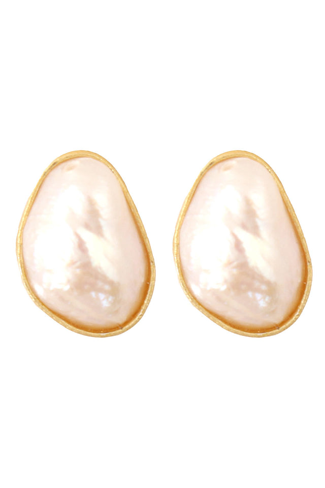 Baroque Pearl Studs (FEMCJ013)