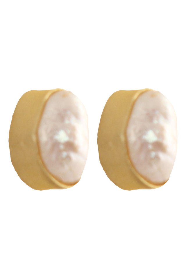 Baroque Pearl Studs (FEMCJ013)