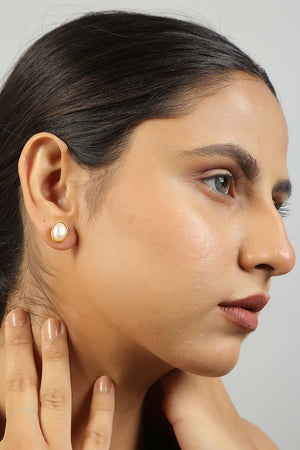 Baroque Pearl Studs (FEMCJ013)