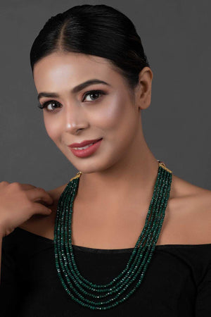 Green Onyx Beaded Necklace