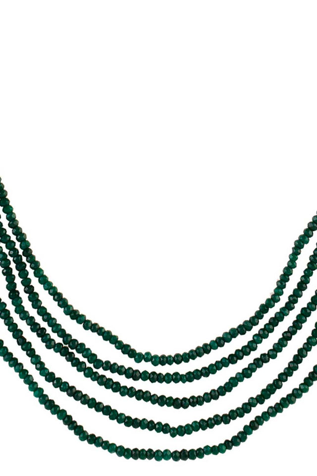 Green Onyx Beaded Necklace