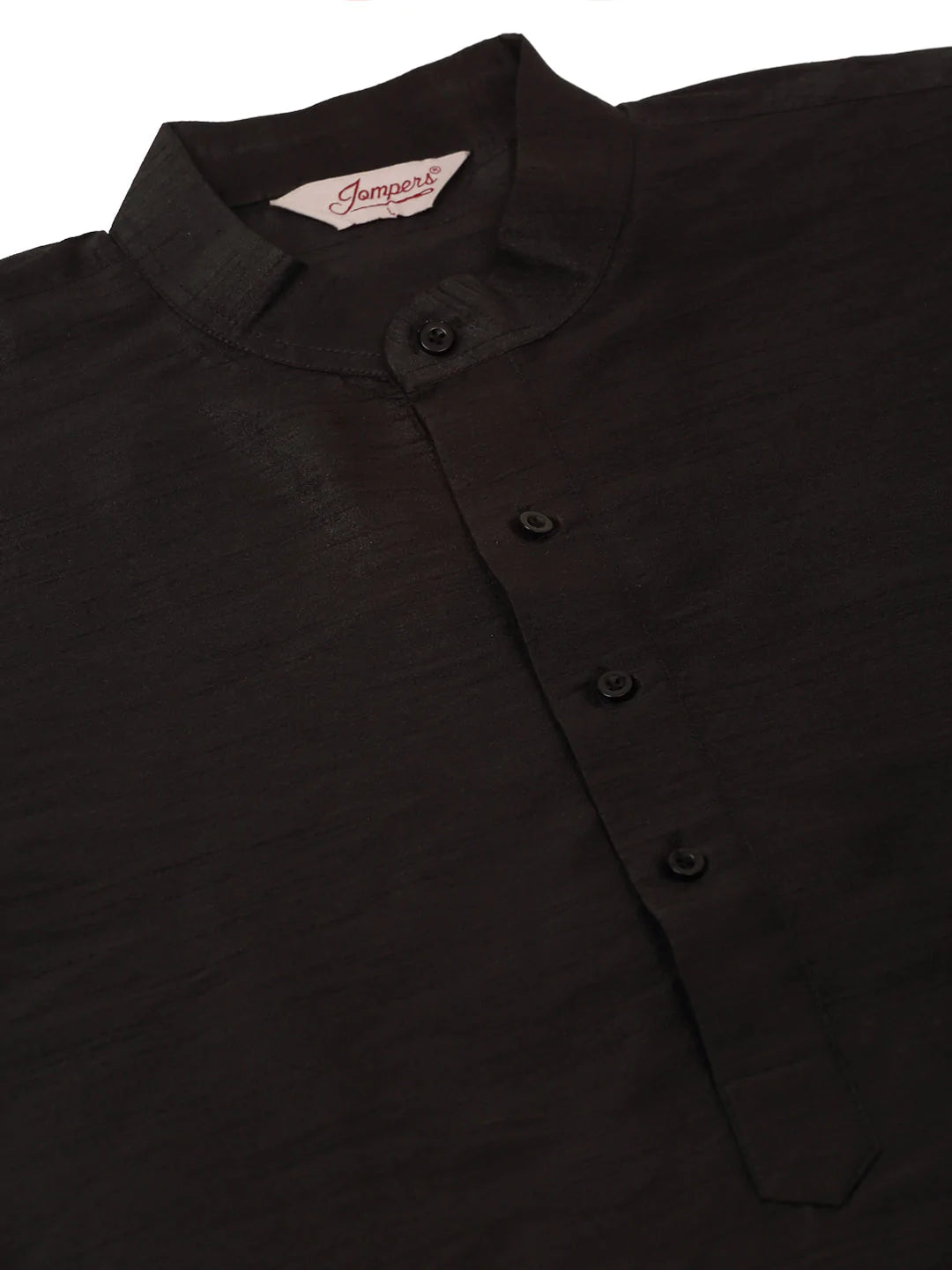 Men's Green Jacquard Silk Woven Design Kurta Set With Jacket