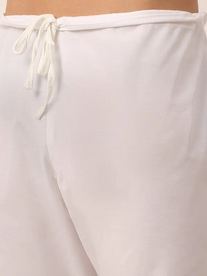 Men's Green Jacquard Silk Woven Design Kurta Set With Jacket