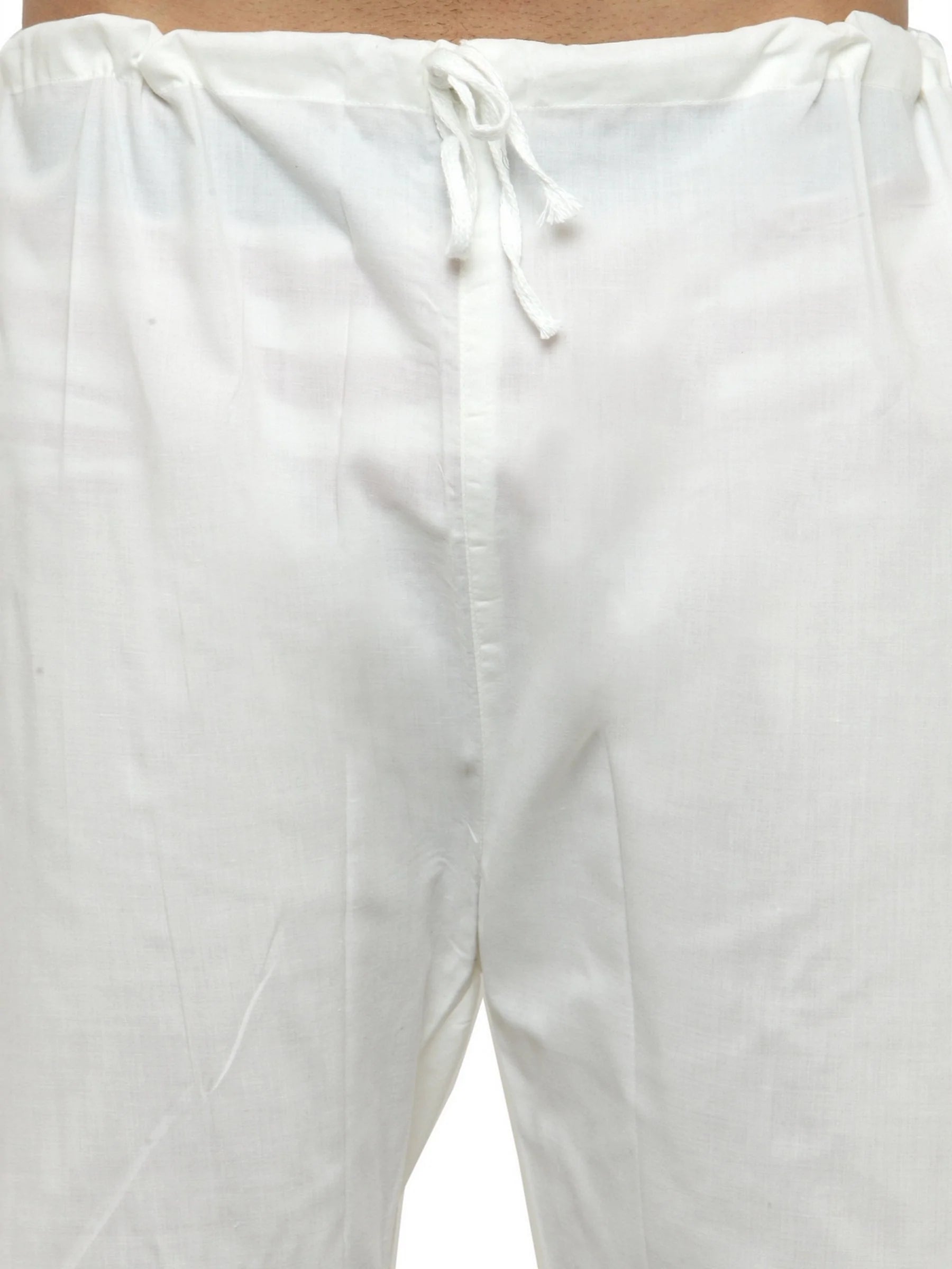 Men's Blue Jacquard Woven Kurta Set