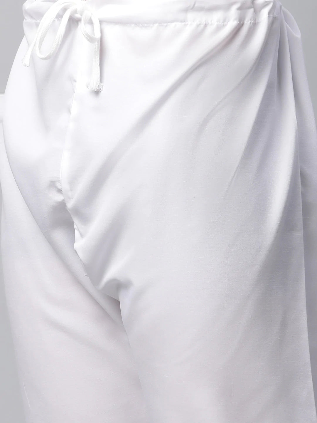 Men's Lemon Cotton Chikankari Kurta Top