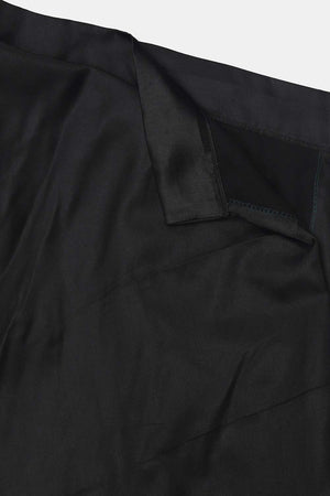 Black Banglory Silk Printed Lehenga Choli