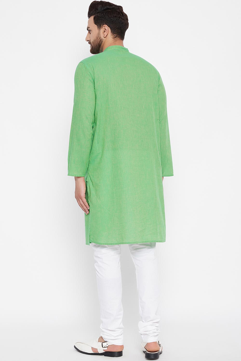 Buy Men's Kurta in Green Online