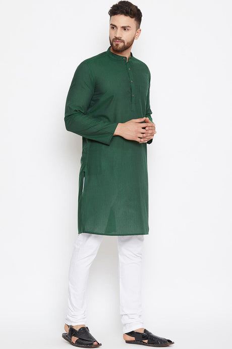 Shop Men's Kurta in Green
