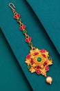 Buy Women's Alloy Maang Tikka in Gold