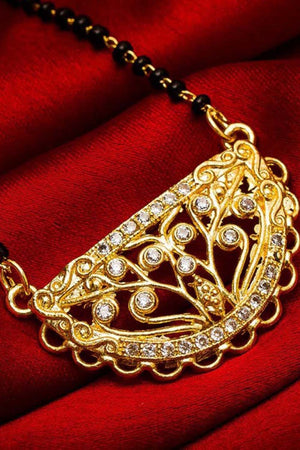  Shop Alloy Mangalsutra For Women's   in Silver and Gold At KarmaPlace