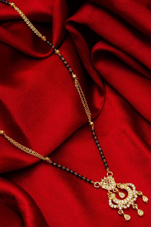   Buy The Luxor Women's Alloy Mangalsutra Sets in Gold Online