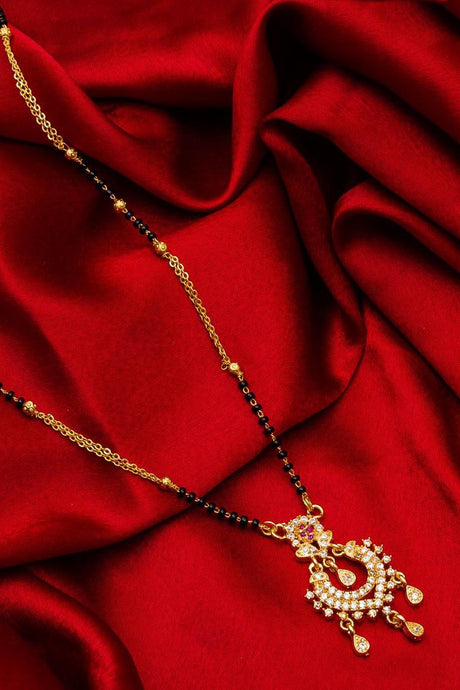 The Luxor Women's Alloy Mangalsutra Sets in Gold