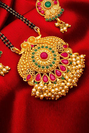  Shop  Alloy Mangalsutra For Women's Set in Gold At KarmaPlace