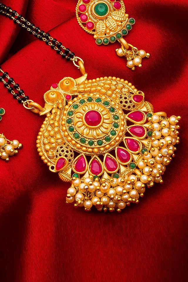  Shop  Alloy Mangalsutra For Women's Set in Gold At KarmaPlace