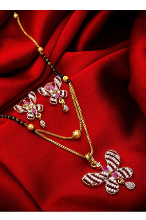  Shop  Alloy Mangalsutra  For Women's Set in Gold and Black At KarmaPlace