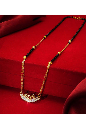 Buy Women's Alloy Mangalsutra in Gold