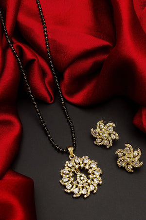 Buy Women's Alloy Mangalsutra Set in Gold