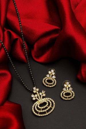 Buy Women's Alloy Mangalsutra Set in Gold