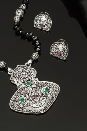 Shop Women's Oxidized Mangalsutra Set Online