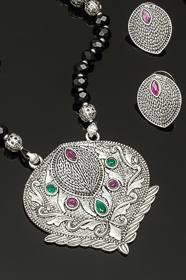 Shop Women's Oxidized Mangalsutra Set Online