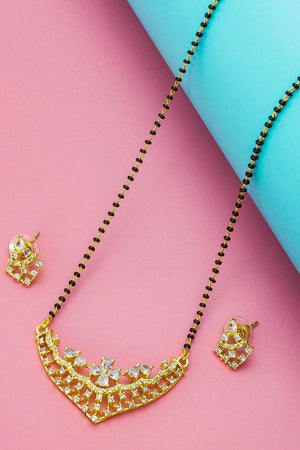 Buy Women's Alloy Mangalsutra Set in Gold