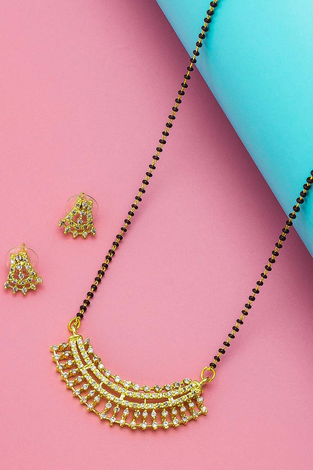 Buy Women's Alloy Mangalsutra Set in Gold
