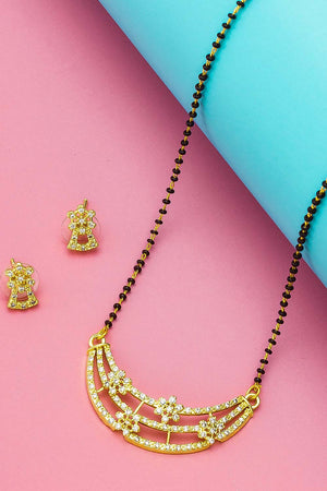 Buy Women's Alloy Mangalsutra Set in Gold