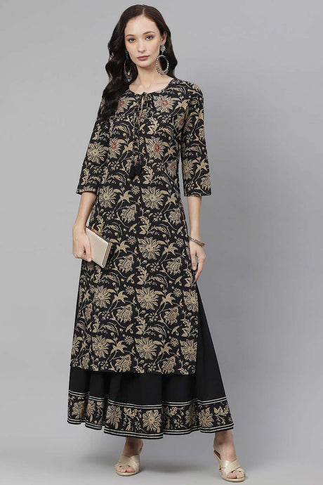 Buy Men's Maroon Silk Blend Floral Printed Men's Kurta Pajama Jacket Set Online