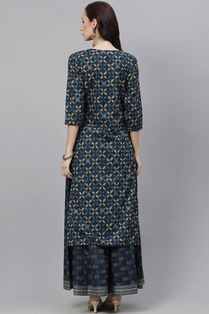 Buy Men's Maroon Silk Blend Geometric Printed Men's Kurta Pajama Jacket Set Online