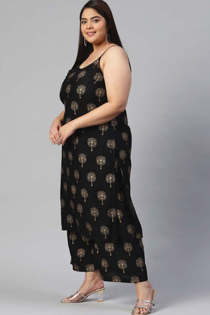 Buy Men's Copper Silk Blend Geometric Printed Men's Kurta Pajama Jacket Set Online